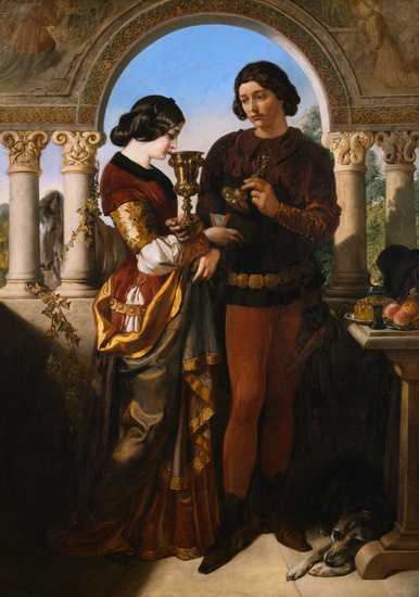 The Loving Cup by Daniel Maclise